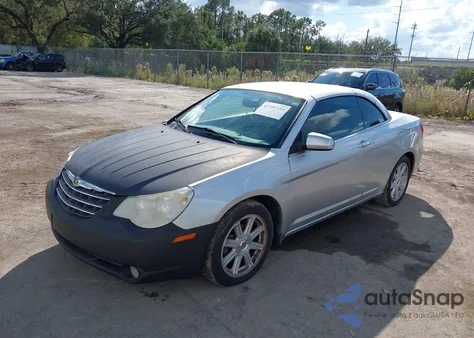 2008 Chrysler Sebring Limited z USA, uszkodzony, nr VIN 1C3LC65M08N147733